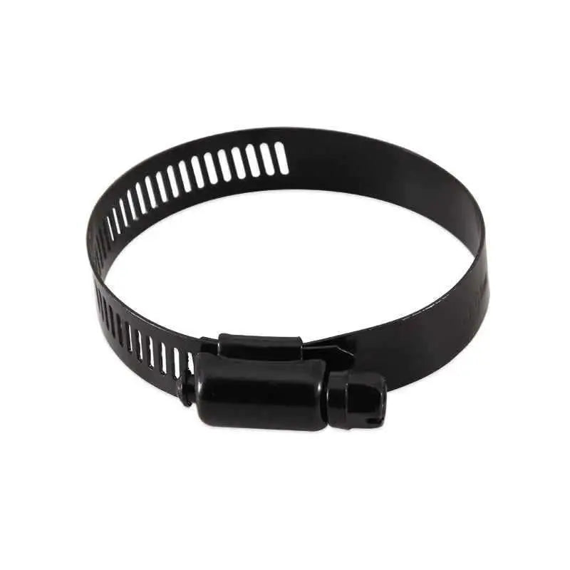 Mishimoto High-Torque Worm Gear Clamp 0.83in.-1.73in. (21mm-44mm) - Pack of 10 (Black) mmclamp-wg-44htbk