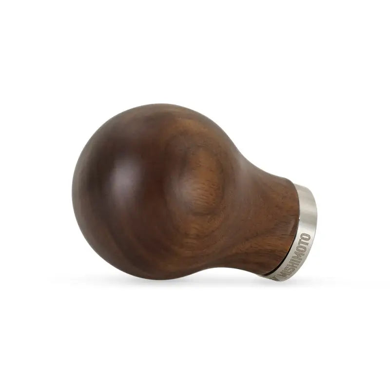 Mishimoto Round Steel Core Wood Shift Knob - Walnut mismmsk-wd-rwn