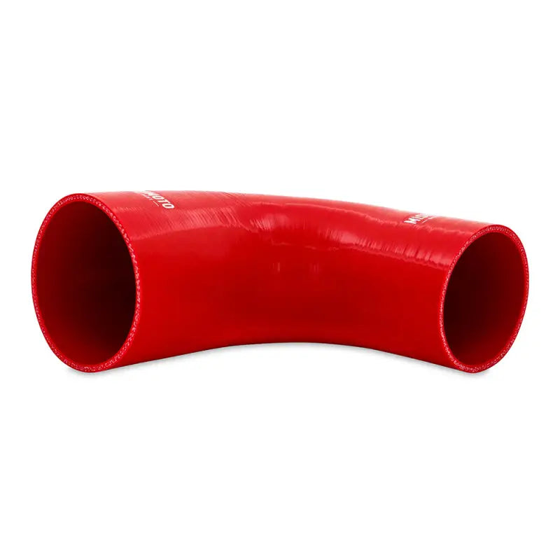 Mishimoto Silicone Reducer Coupler 90 Degree 3in to 4in - Red mismmcp-r90-3040rd