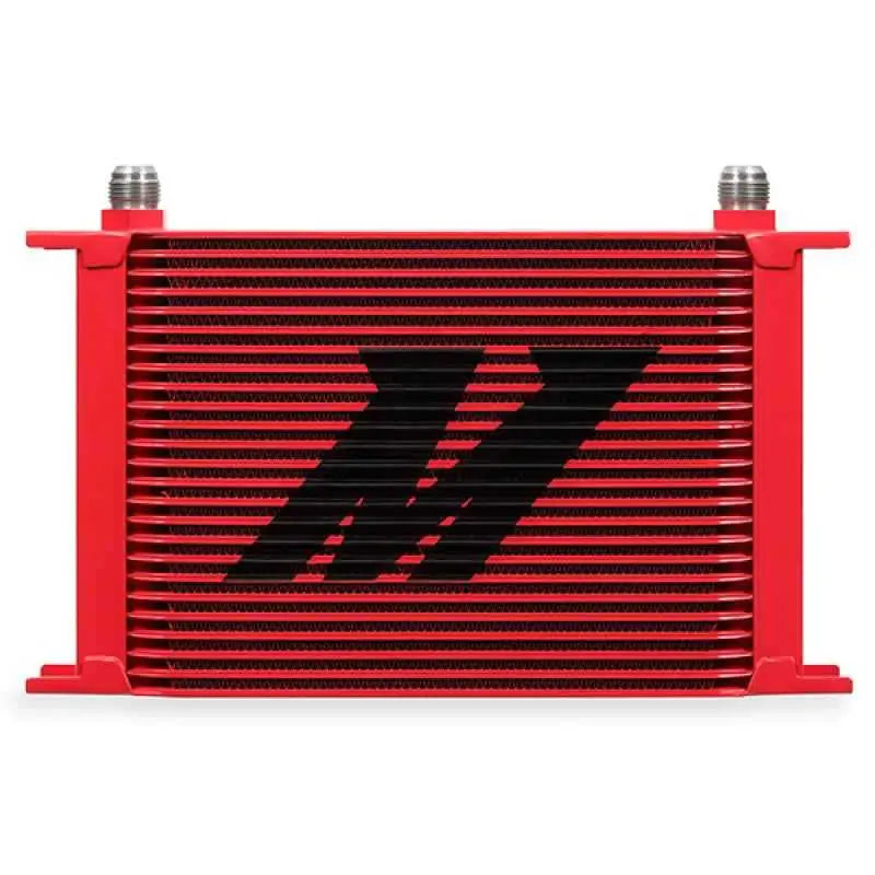 Mishimoto Universal 25 Row Oil Cooler - Red mmoc-25rd