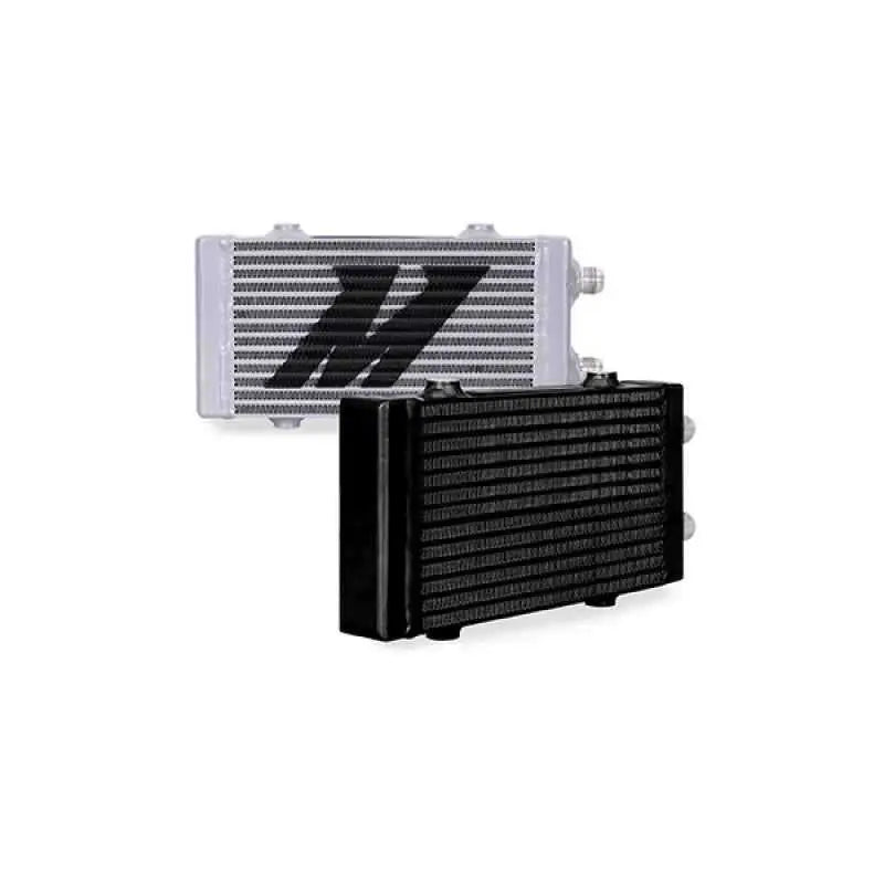 Mishimoto Universal Small Bar and Plate Dual Pass Black Oil Cooler mmoc-dp-sbk