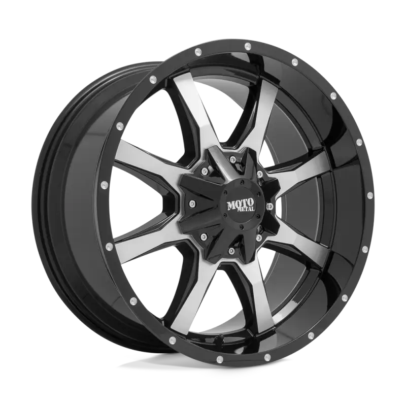 MO97078035300US Gloss Black Wheel Pros Mo970 17X8 5X127/5X139.7 Dual Bolt Pattern a78078035300u
