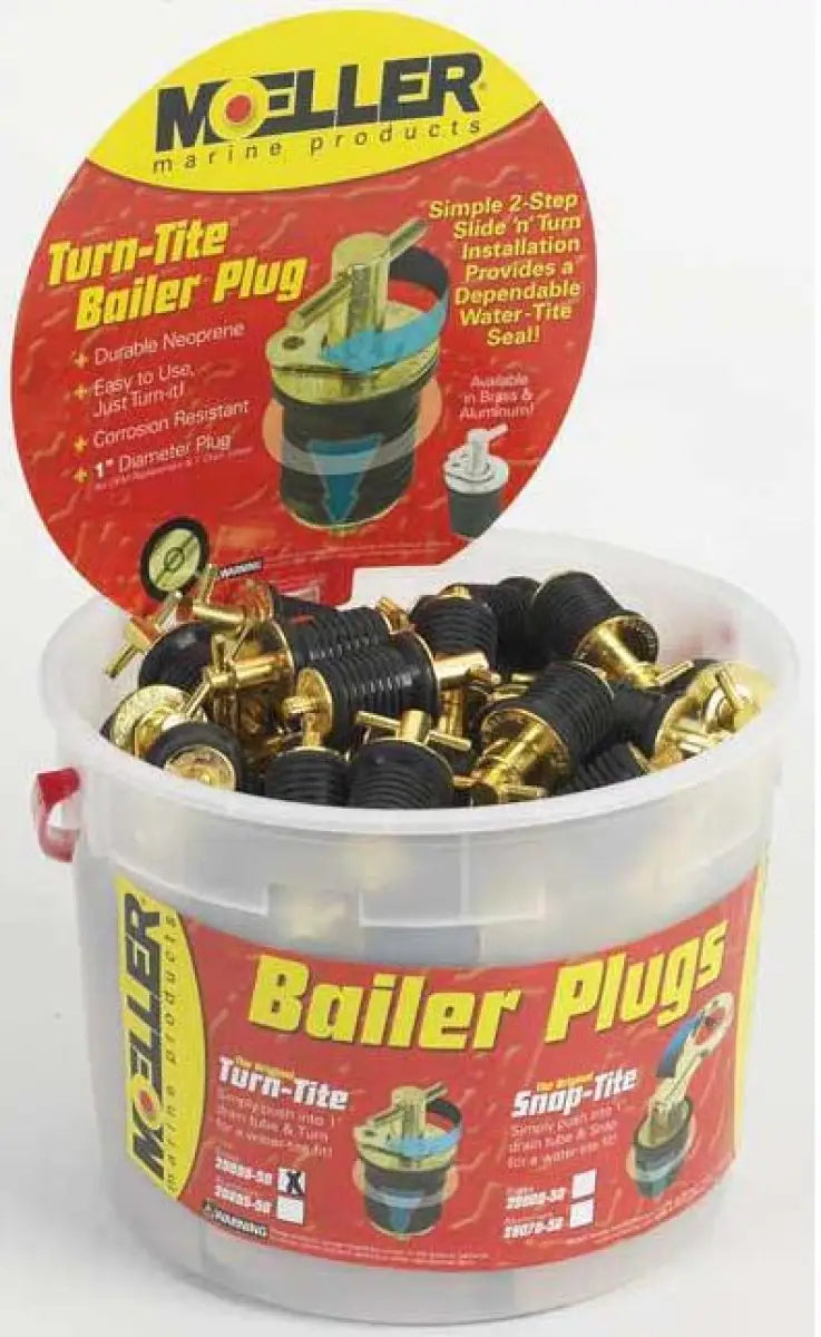 Moeller 020899001 1' Brass Turn-Tite Pk 50 for Boats moe020899001