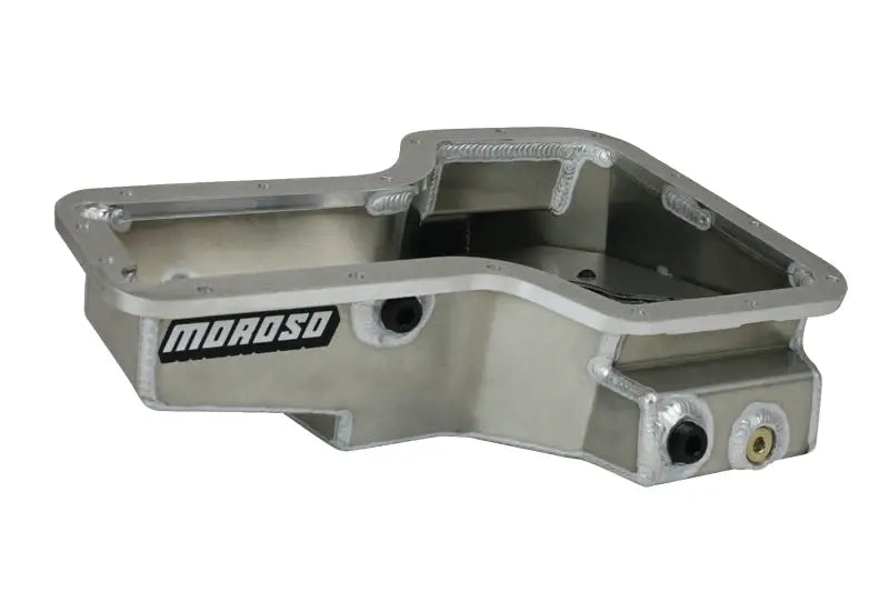 Moroso Lotus/Toyota 1ZZ/2ZZ Road Race Baffled Wet Sump 6qt Stock Depth Aluminum Oil Pan mor20970