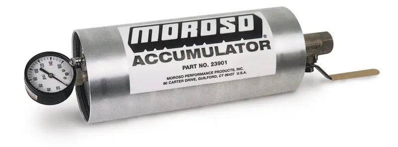 Moroso Oil Accumulator - 1.5 Quart - 10in x 4.25in mor23901
