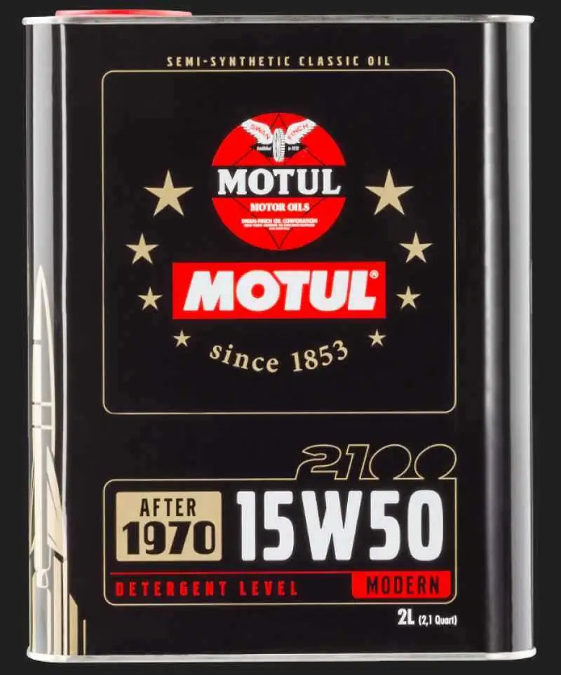Motul 15W50 Classic 2100 Oil - 10x2L 104512-1