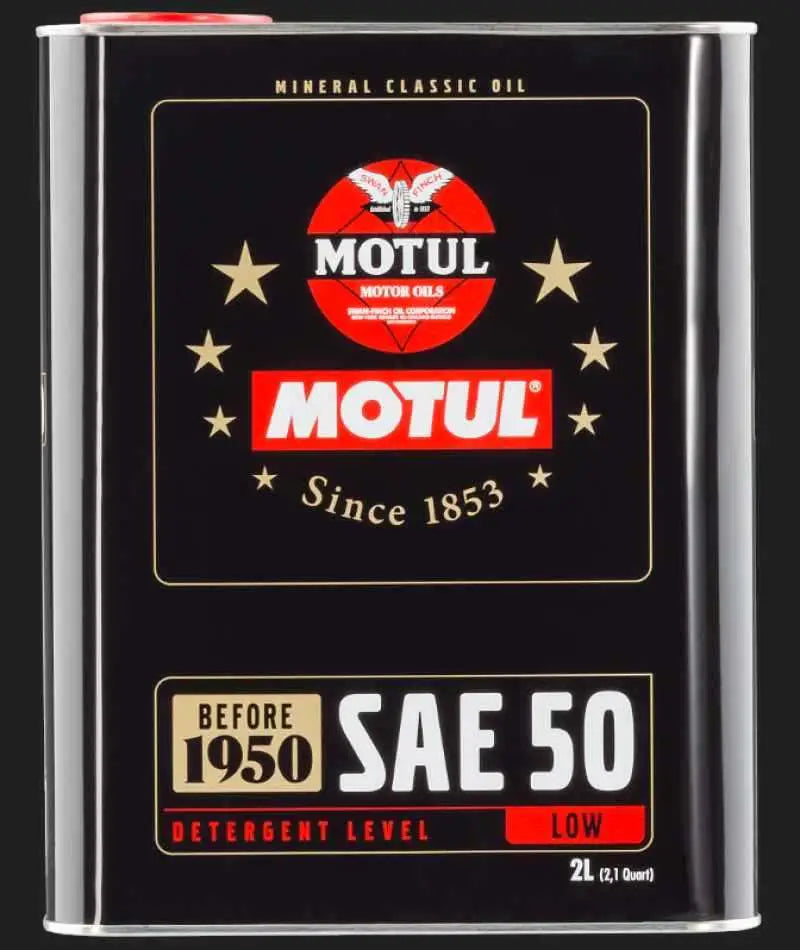Motul Classic SAE 50 Oil - 6x2L 104510-1