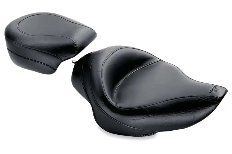 Mustang 04-21 Harley Sportster 3.3 Gallon Standard Touring Solo Seat - Black - 76157 mmp76157