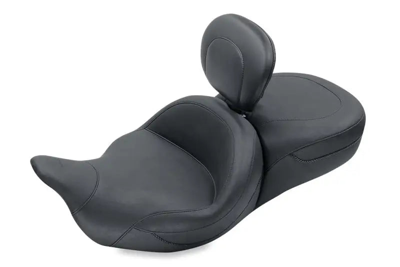 Mustang 08-21 Harley Electra Glide, Rd Glide, Rd King ,Str Glide Super Touring 1PC Seat - Black - 79556 mmp79556