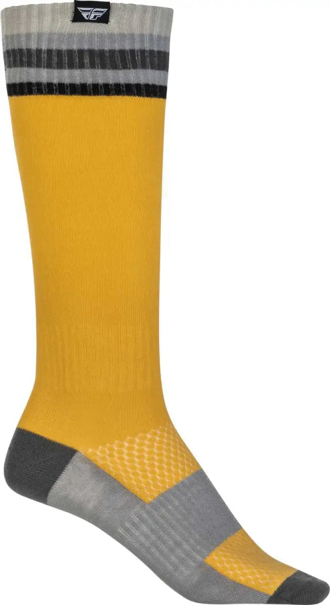 Mx Socks Thin Yellow Lg/Xl wps-350-0542l