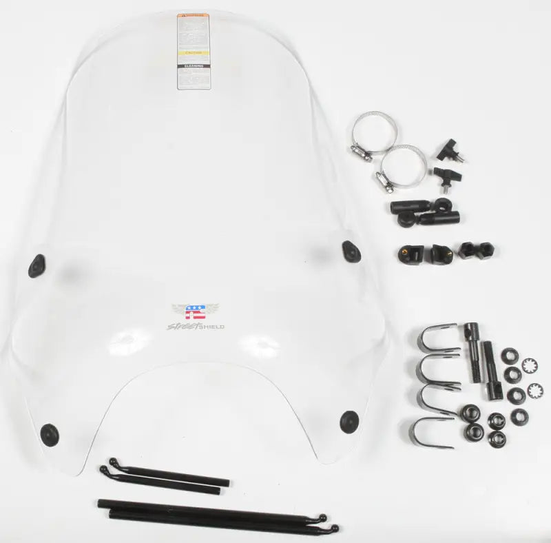 N25000 Street Screen Clear 7/8" 1" U Clamp wps-562-2941c