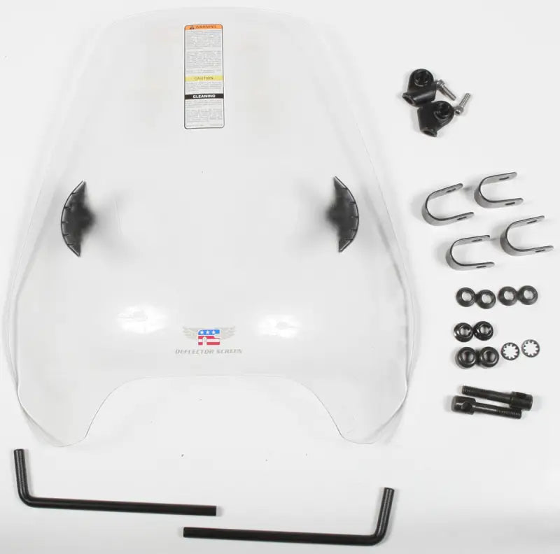 N25030 Deflector Screen Clear 7/8" 1" U Clamp wps-562-2962c