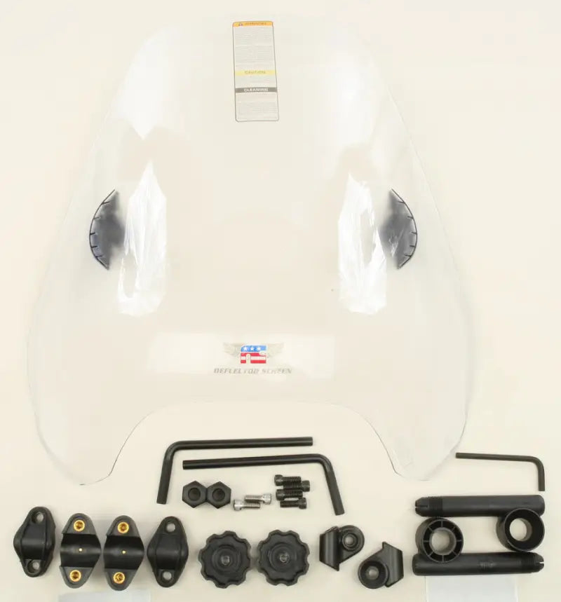 N25042 Deflector Screen Quickset Clr 1" wps-562-2964c