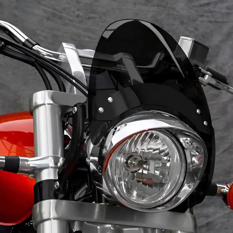 N2533-002 Flyscreen Windscreen Dark Smoke Black Hardware wps-562-27003b