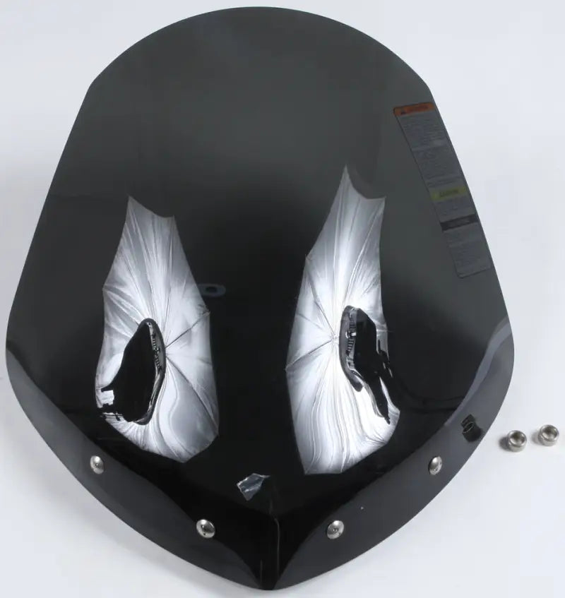 N2705 Gladiator Windshield W/Chrome Mounts (Dark Tint) wps-562-20133d