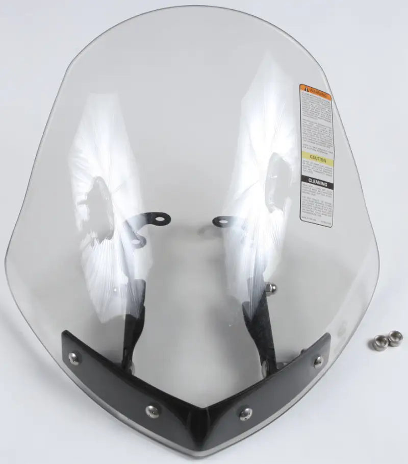 N2706 Gladiator Windshield W/Black Mounts (Light Tint) wps-562-20134s