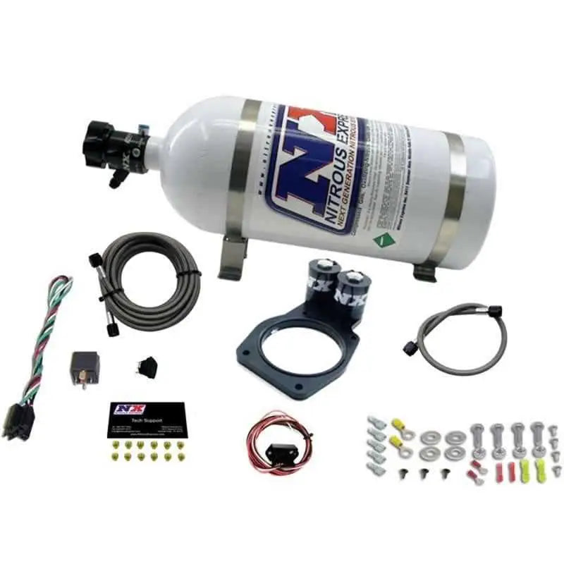 Nitrous Express 10-15 Chevrolet Camaro Nitrous Plate Kit (50-150HP) w/10lb Bottle 20931-10