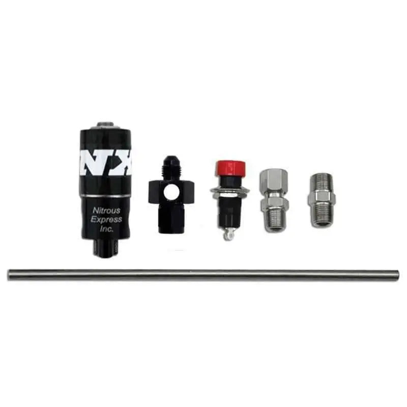 Nitrous Express Nitrous Purge Valve (6AN Manifold Push Button and Vent Tube) 15601