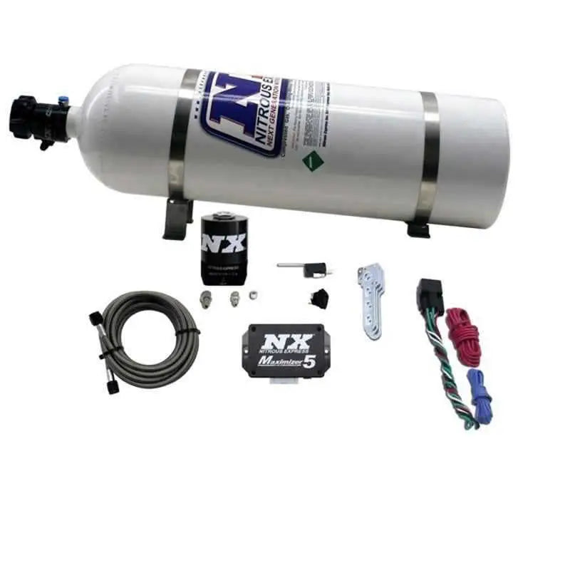 Nitrous Express Universal Diesel Nitrous Kit w/Progressive Controller/15lb Bottle nxd1000