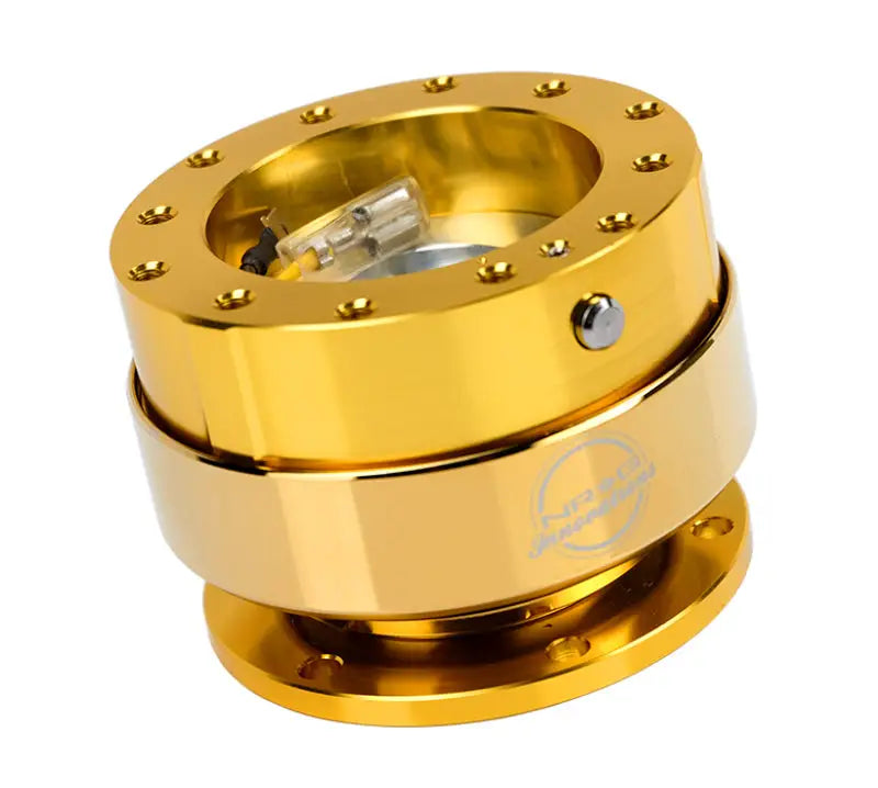 NRG Quick Release - Gold Body/Chrome Gold Ring nrgsrk-200cg