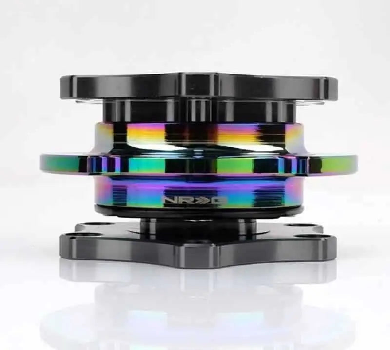 NRG Quick Release SFI SPEC 42.1 - Gun Metal Body / Gold Shinny Ring srk-r200gm-cg