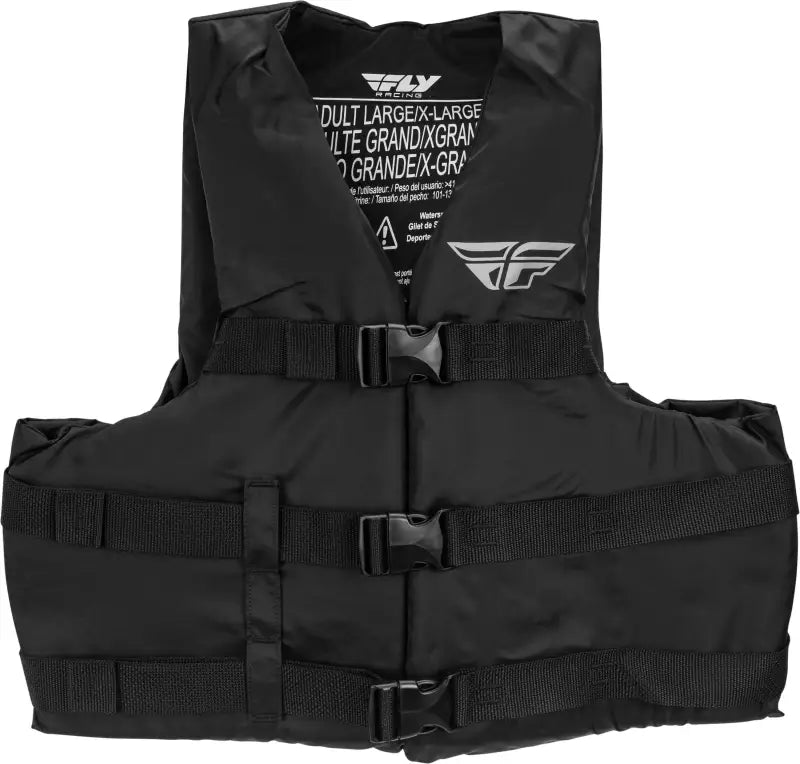 Nylon Vest Black 3x wps-221-29108