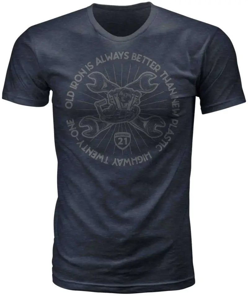 Old Iron Tee Midnight Navy 4x wps-489-20054x