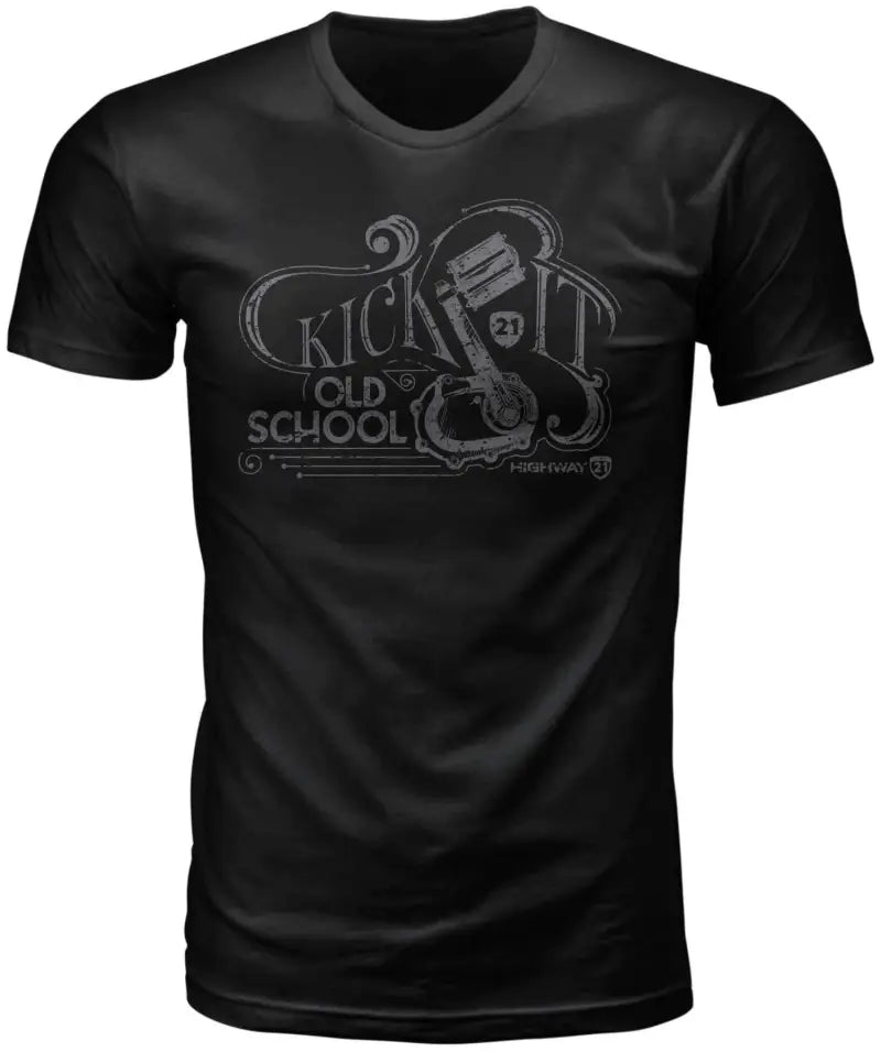 Old School Tee Black 3x wps-489-20023x