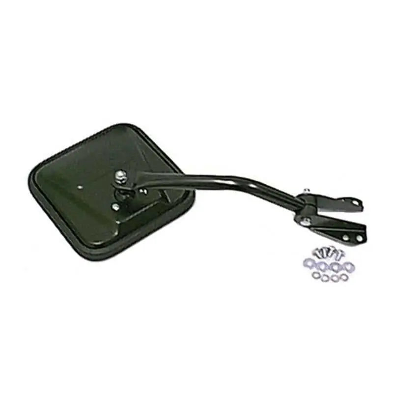 OMIX 11001.05 Mirror Head and Arm Blk Lt-Side- 55-86 CJ Models 11001-05