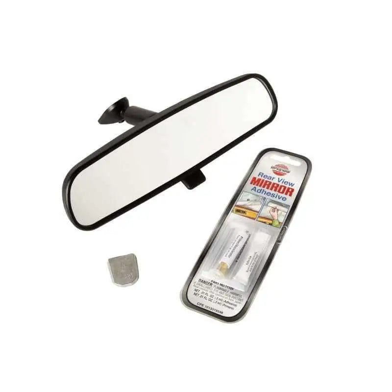 OMIX 11020.02 Rear View Mirror Kit- 76-12 CJs Cherokee & Wrangler 11020-02