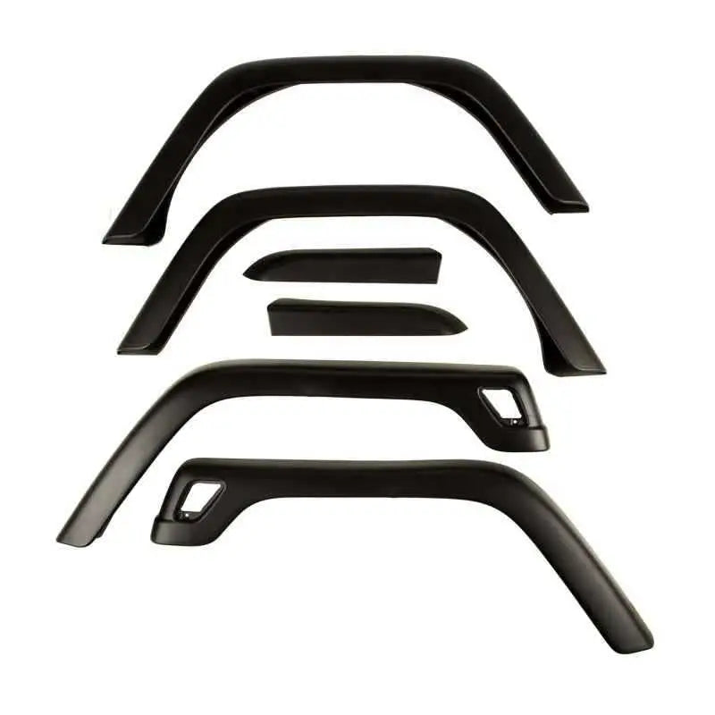 OMIX 11603.11 6-Piece Fender Flare Kit- 97-06 Jeep Wrangler 11603-11