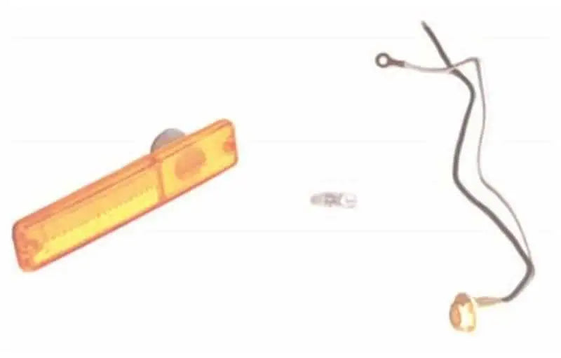 OMIX 12401.02 Side Marker Light Assembly Amber 72-86 Jeep CJ 12401-02