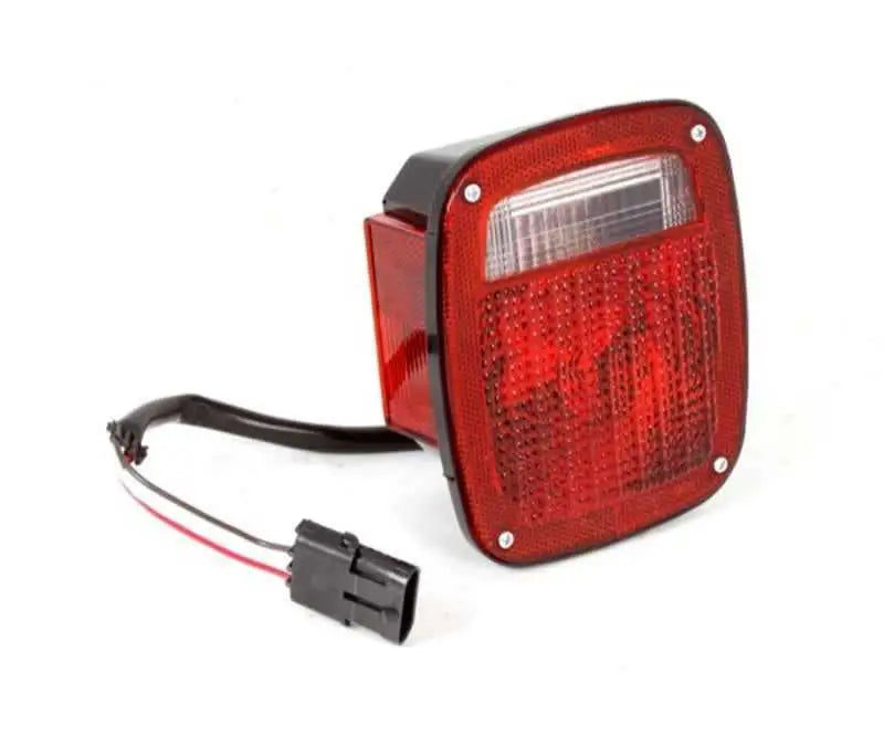 OMIX 12403.11 Tail Light Black Housing LH 87-90 Jeep Wrangler 12403-11