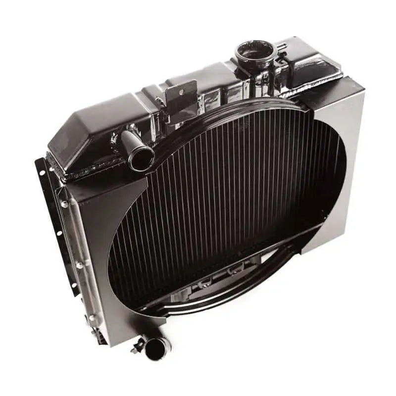 OMIX 17101.01 Radiator w/ Fan Shroud 2 Row- 41-52 Willys Models 17101-01