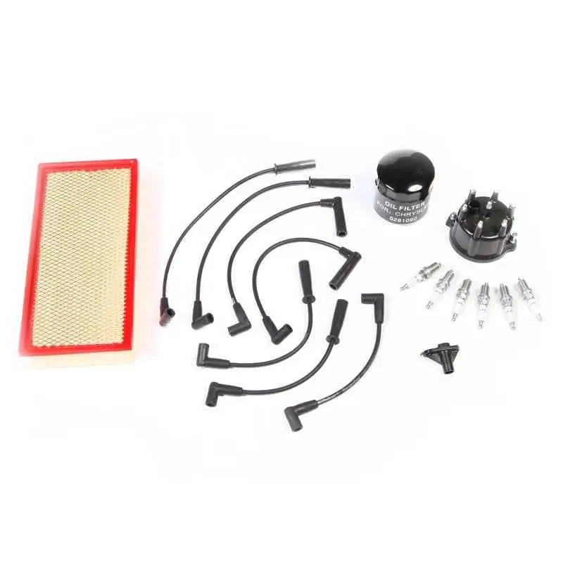 OMIX 17256.25 Ignition Tune Up Kit 4.0L 99-00 Jeep Wrangler TJ 17256-25