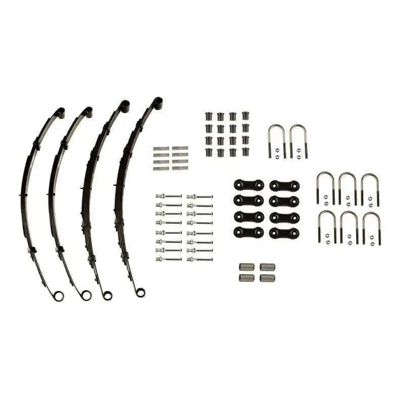 OMIX 18290.13 Leaf Spring Kit W/O Shocks- 87-95 Jeep Wrangler 18290-13