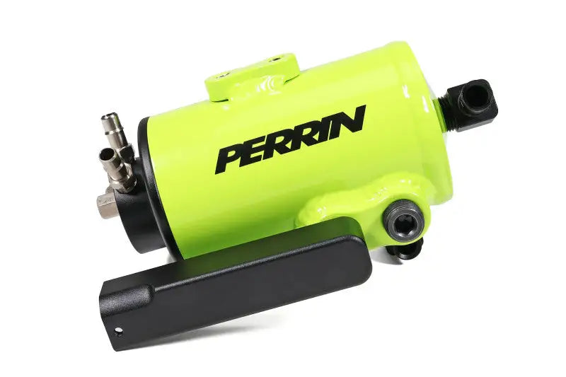 Perrin 22-23 Subaru WRX Air Oil Separator - Neon Yellow perpsp-eng-611ny