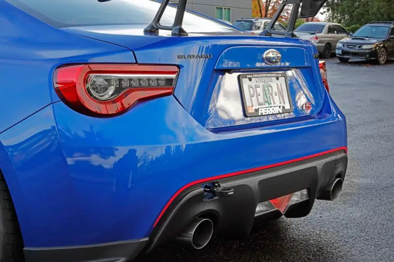 Perrin Subaru BRZ/Scion FR-S/Toyota 86 Tow Hook Kit (Rear) - Black perpsp-bdy-255bk