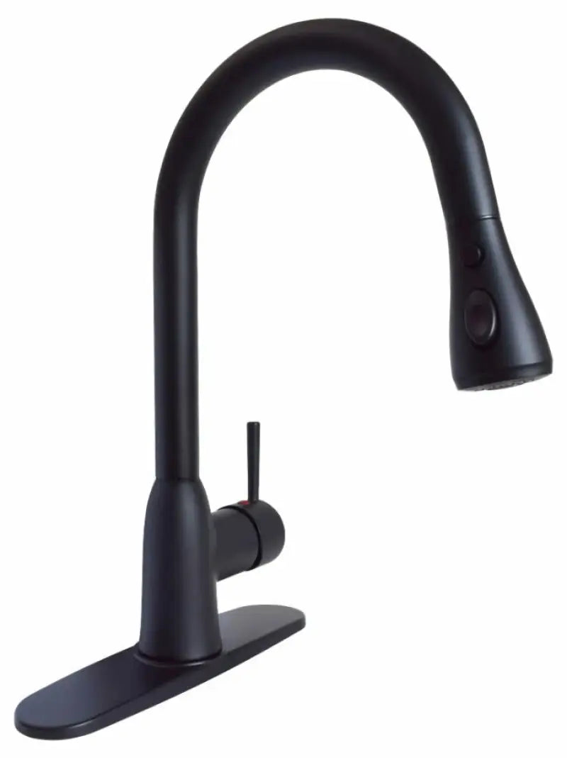 PF231766 Valterra Premium Slimline Boost Faucet Bk v46pf231766