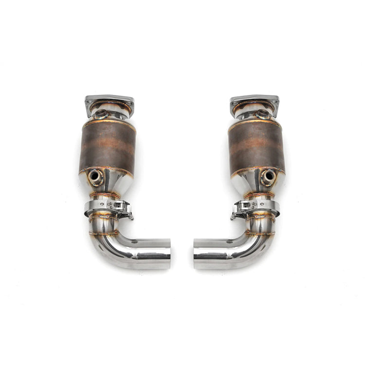 Fabspeed HJS German Sport Catalytic Converters for Porsche 997.2 GT2 RS 2011