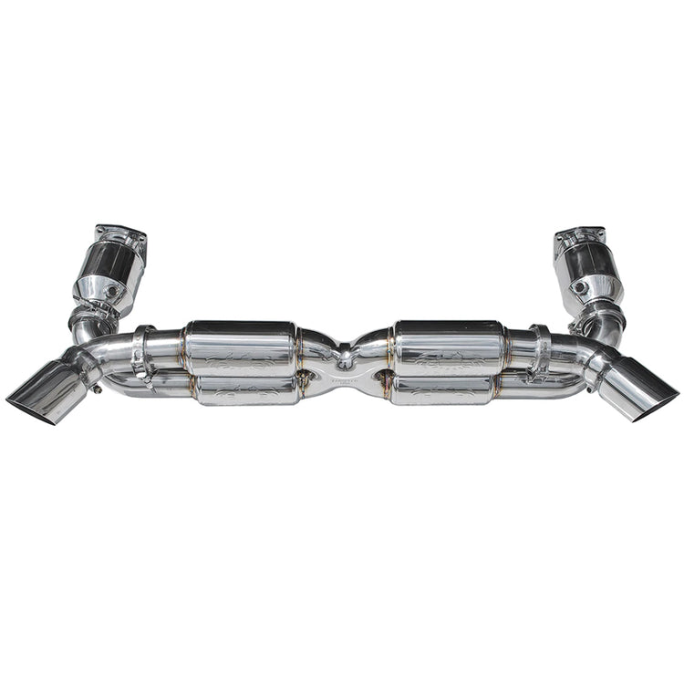 Fabspeed Supersport 70mm X- Pipe Exhaust System Porsche 997 GT2 2008-2009