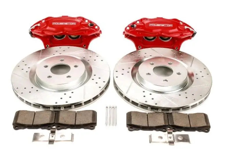 Power Stop 05-14 Ford Mustang Front & Rear Big Brake Conversion Kit psbbbk-must-001r