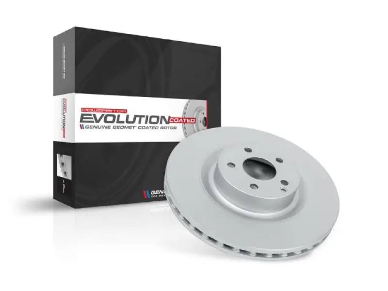 Power Stop 12-16 Hyundai Equus Front Evolution Geomet Coated Rotor psbjbr1537evc