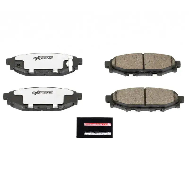 Power Stop 13-16 Subaru BRZ Rear Z26 Extreme Street Brake Pads w/Hardware psbz26-1114