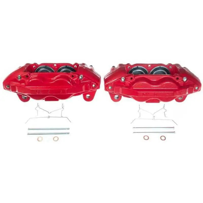 Power Stop 16-21 Toyota Sequoia Front Red Calipers - Pair s7342