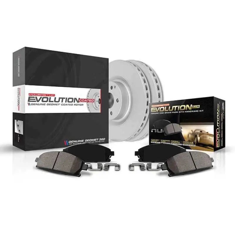 Power Stop 20-22 Lincoln Aviator Rear Z17 Coated Brake Kit crk8682
