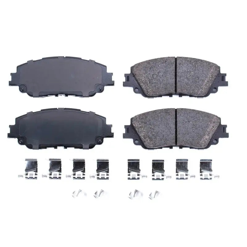 Power Stop 2019 Lexus ES300h Front Z17 Evolution Ceramic Brake Pads w/Hardware psb17-2076