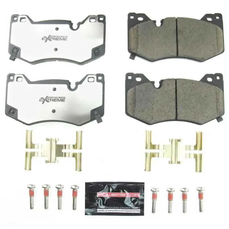 Power Stop 2020 Chevrolet Corvette Front Z26 Extreme Street Brake Pads w/Hardware z26-8009