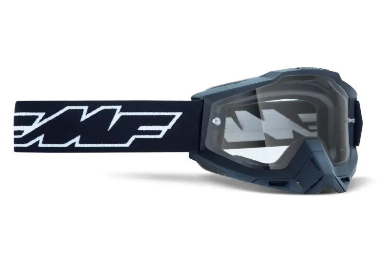 Powerbomb Enduro Goggle Rocket Black Clear Lens wps-78-3513