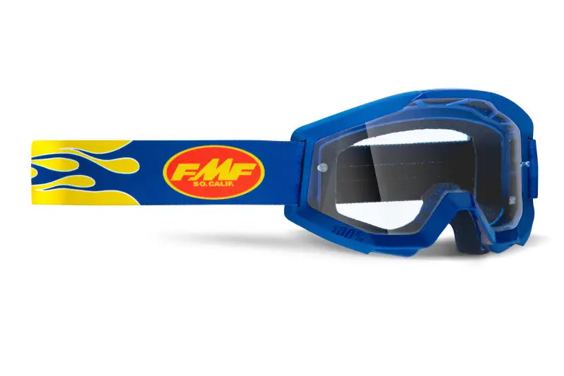 Powercore Goggle Flame Navy Clear Lens wps-78-3538